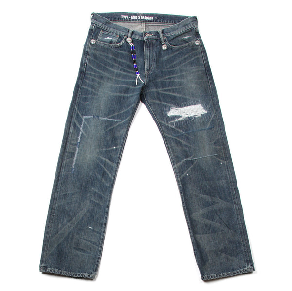 Deer Savage Mid Straight Denim