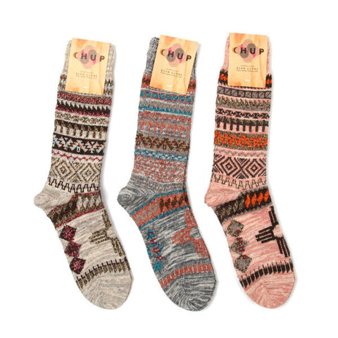 Pueblo Knit Socks