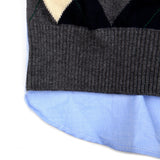 Argyle Knit L/S Shirt