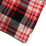 Plaid Jersey knit Cardigan