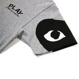 Black Heart Sleeve Tee Shirt