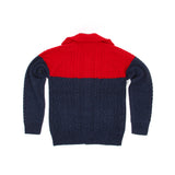 Fisherman 2-Tone Cardigan