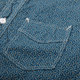 Post R Shirt (Vintage Calico Print Blue Eyes)