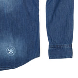 Collar Studs Denim L/S Shirt