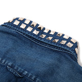 Collar Studs Denim L/S Shirt