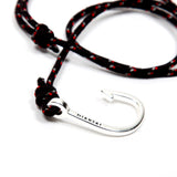 Silver Tone Hook Rope