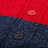 Fisherman 2-Tone Cardigan