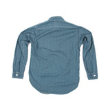 Post R Shirt (Vintage Calico Print Blue Eyes)