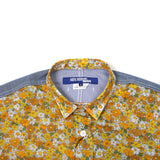 Cotton Linen Floral Shirt