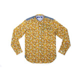 Cotton Linen Floral Shirt