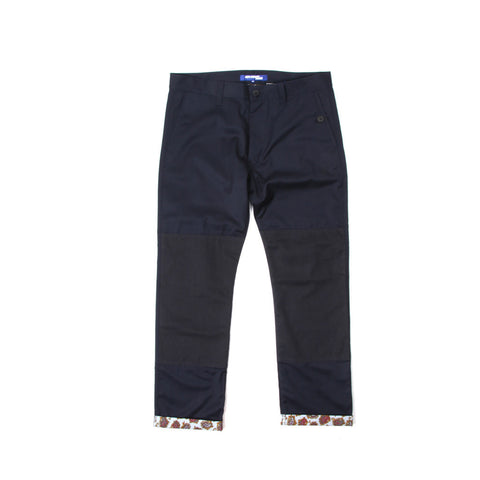 Double Knee Backstrap Trouser