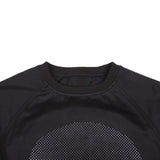 Lazer Cut Woven Sweat