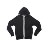 Teeth Tape Zip Up Hoodie