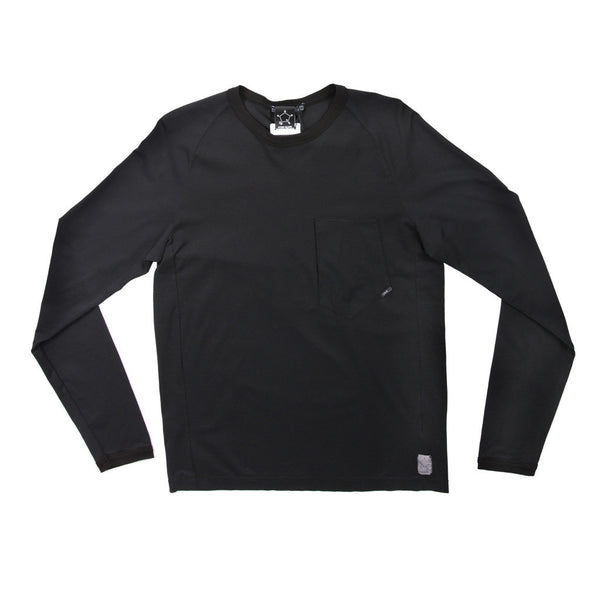 Long Sleeve Catch Pocket Raglan Tee