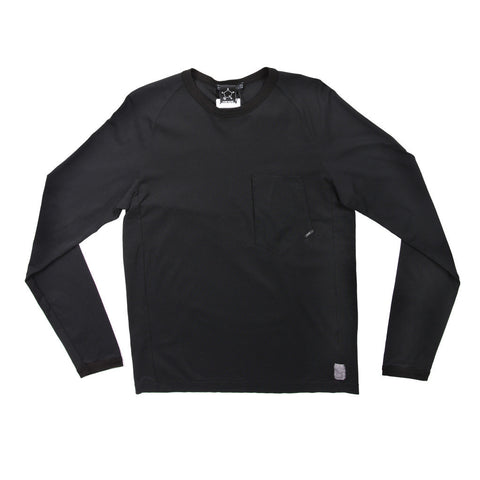 Long Sleeve Catch Pocket Raglan Tee