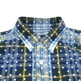 Dots Pattern Check B.D Shirt