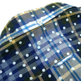 Dots Pattern Check B.D Shirt