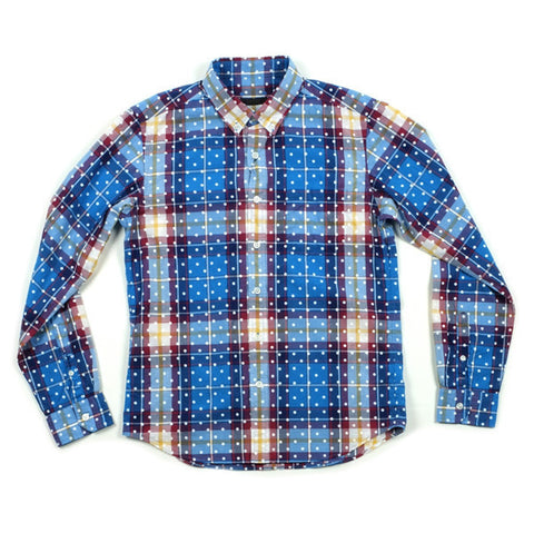 Dots Pattern Check B.D Shirt