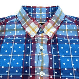 Dots Pattern Check B.D Shirt