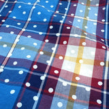 Dots Pattern Check B.D Shirt