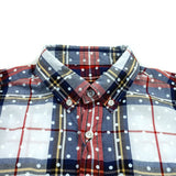 Dots Pattern Check B.D Shirt