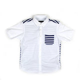 Fabric Mix B.D. Shirt