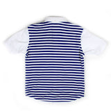 Fabric Mix B.D. Shirt