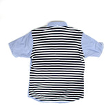 Fabric Mix B.D. Shirt