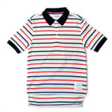 Stripe Jersey Polo