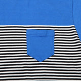 S/S Panel Border Tee