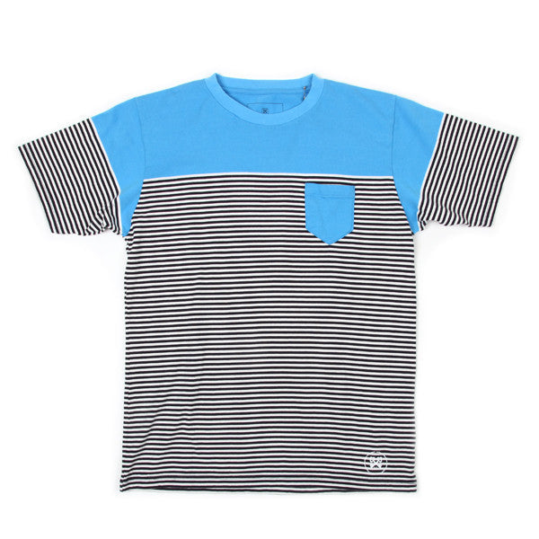 S/S Panel Border Tee