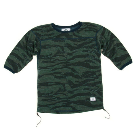 Tiger Stripe Camo Football Tee