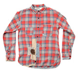 Distressed Plaid Shirt
