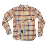 Distressed Plaid Shirt