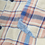 Distressed Plaid Shirt