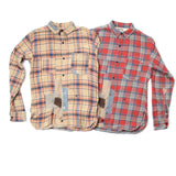 Distressed Plaid Shirt