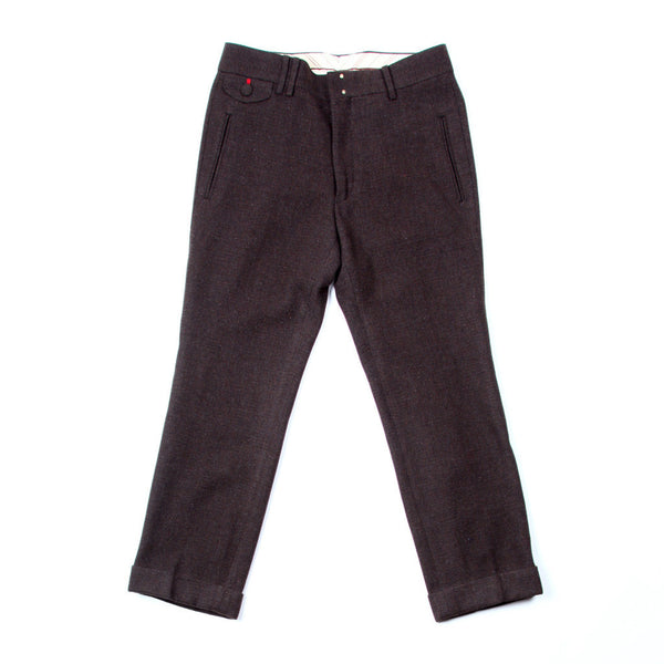 Brown Wool Trouser
