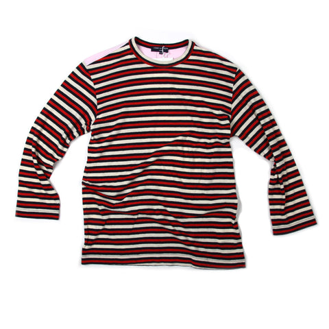 Stripe L/S Tee Shirt