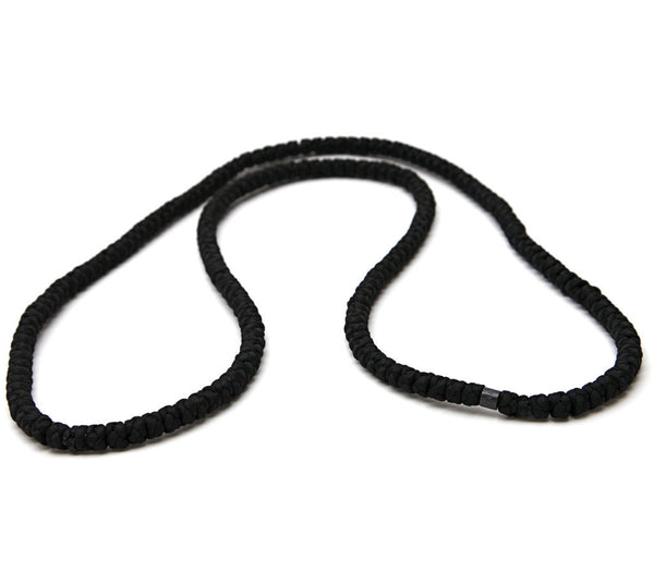 Long knotted necklace