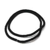 Long knotted necklace