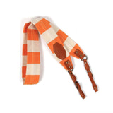 Border Stripe Canvas Camera Strap