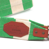 Border Stripe Canvas Camera Strap