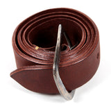 Ground Leather Buckle Belt