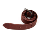 Ground Leather Buckle Belt
