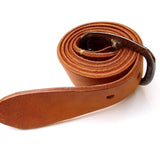 Ground Leather Buckle Belt