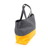 Painted Canvas 2 Tone Tote Bag