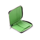 Calf Leather Zip Wallet