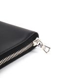 Calf Leather Zip Wallet