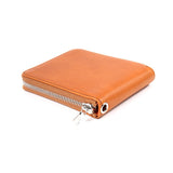 Calf Leather Zip Wallet
