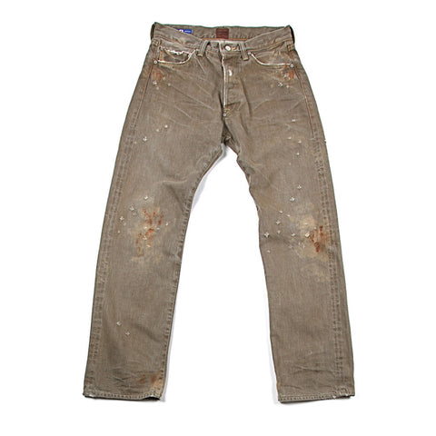 Khaki Selvedge 5 PKT Denim